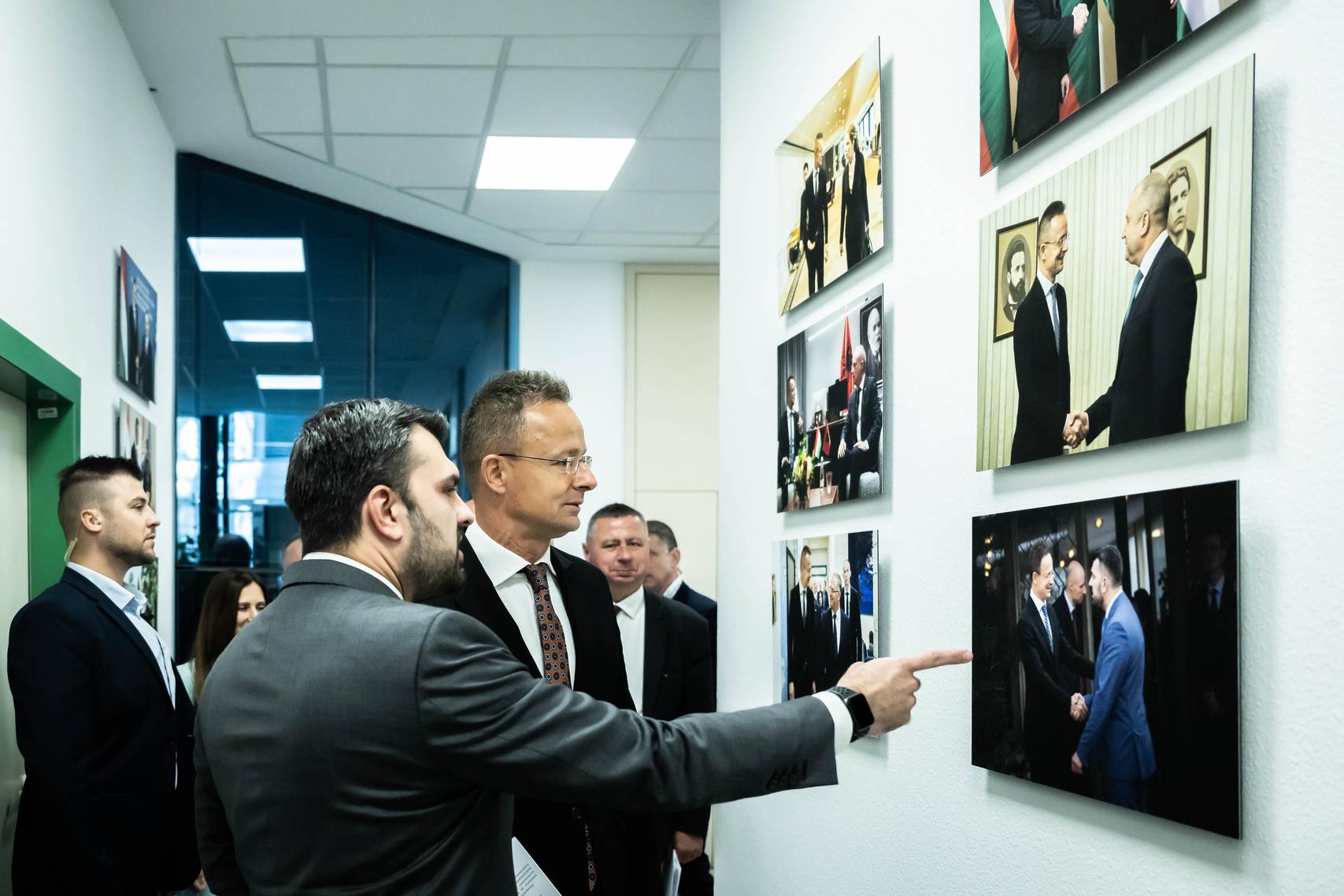  Георг Георгиев и Петер Сиярто 